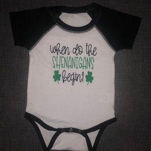 St Patrick’s Day Onesie!